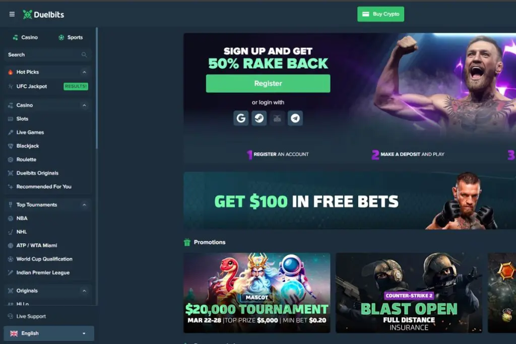 Best decentralized casinos